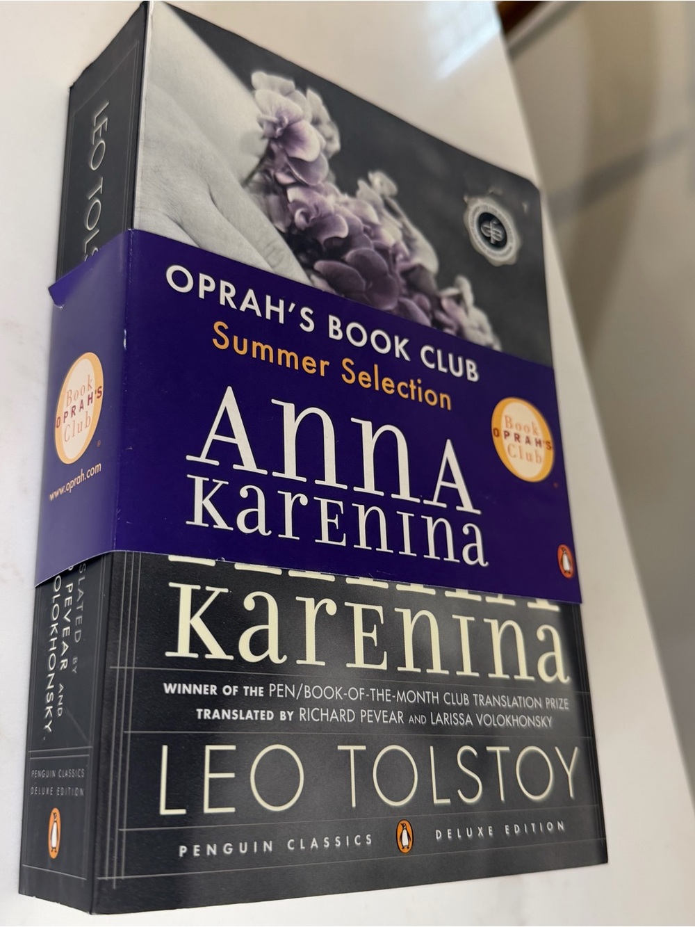 Anna Karenina Paperback penguin classics , deluxe edition ,by Leo Tolstoy